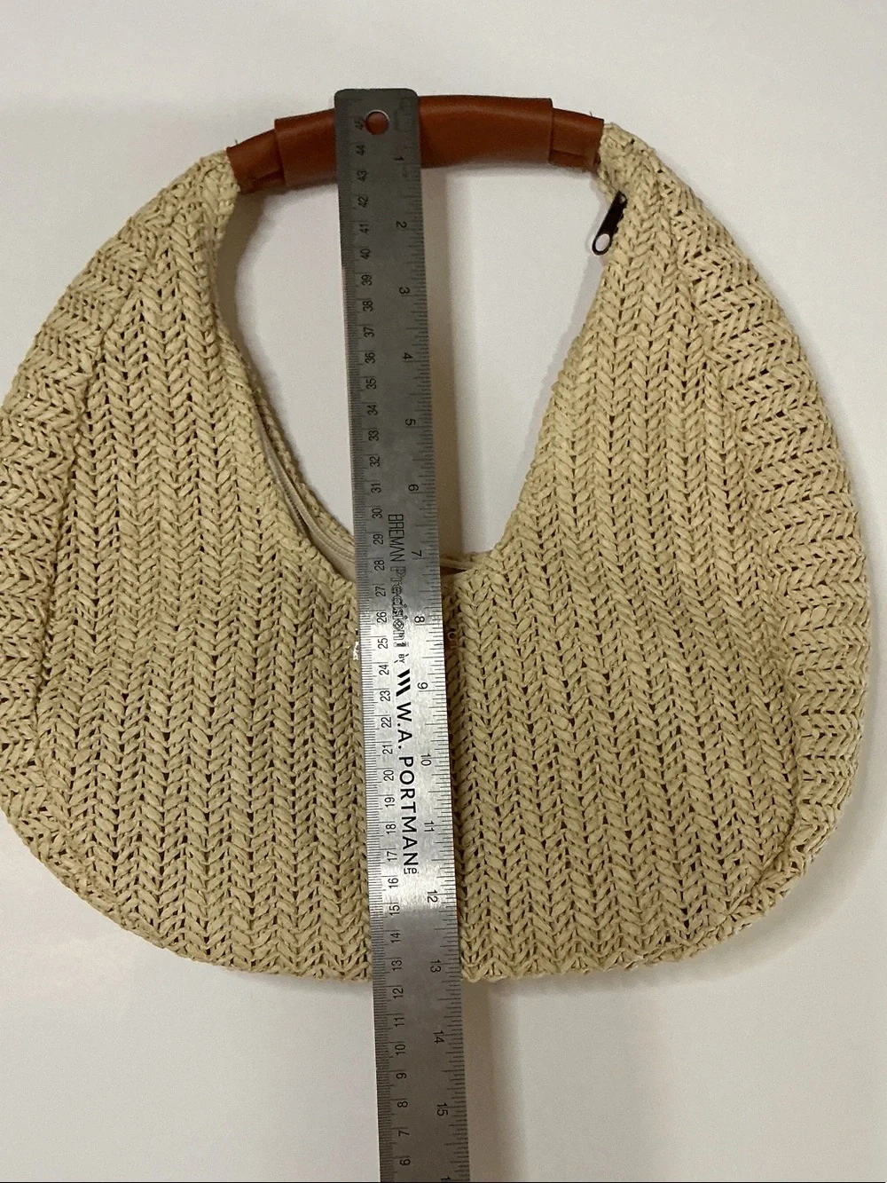 Raffia Woven Hobo Bag by Kopari
